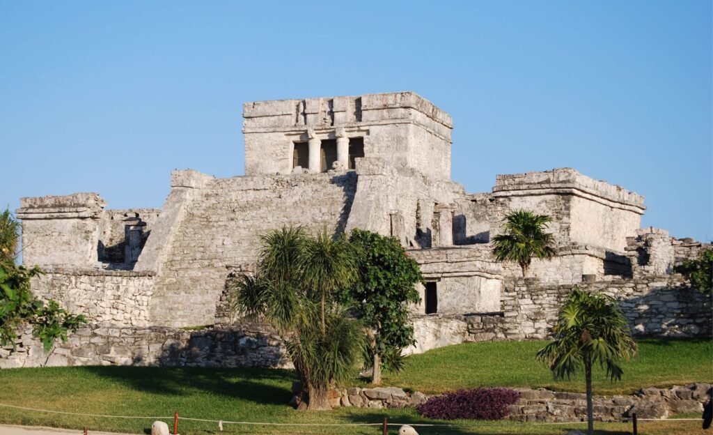 El castillo es la estructura más famosa de las ruinas